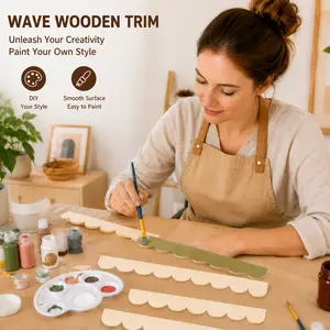12PCS Decorative Wave Trim - Perfect for Custom DIY Projects & Home Decor