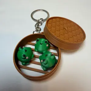 Animal Bun Keychains Bag Accessories - Adorable Design for Keychains and Bags