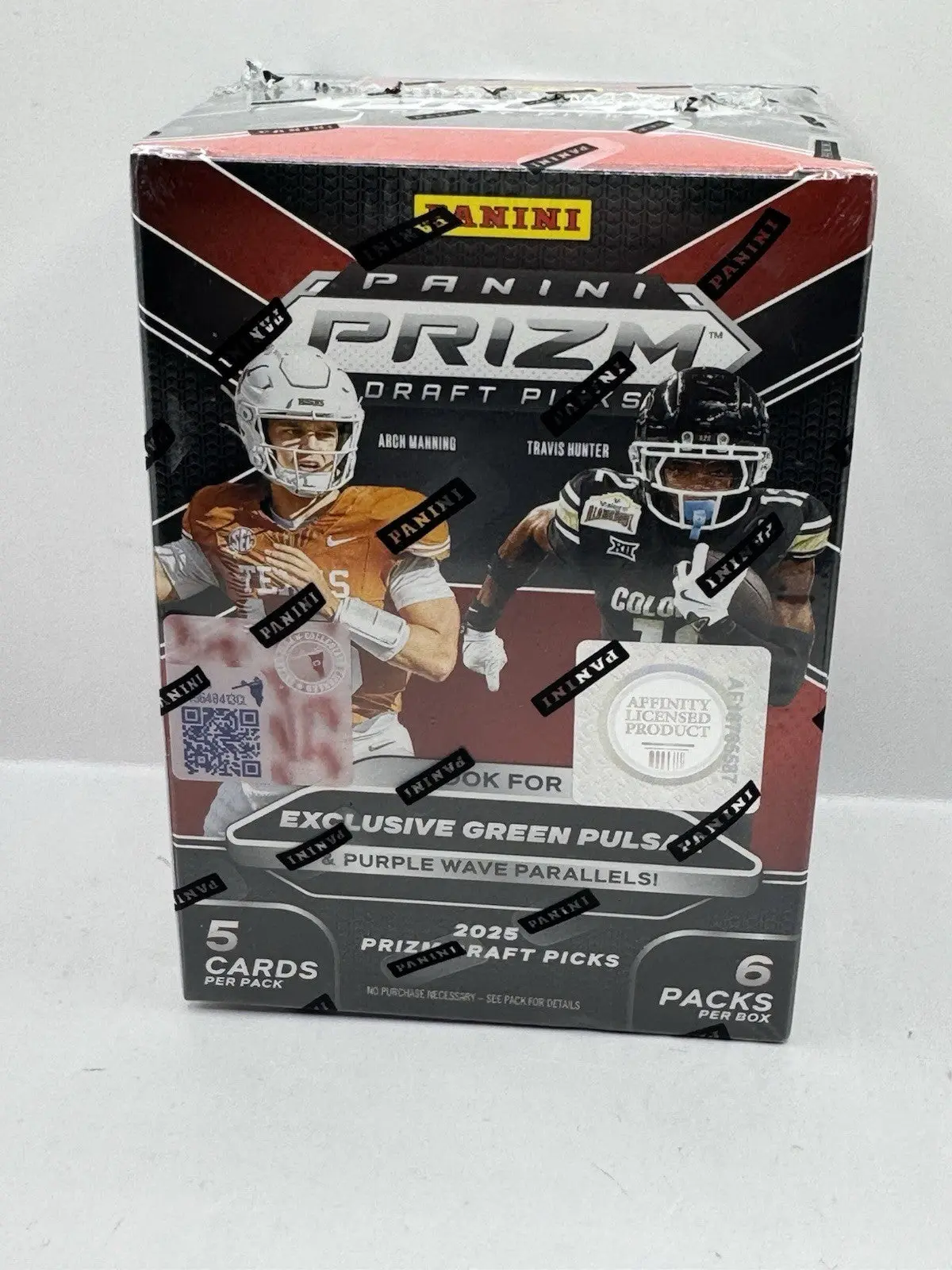 2025 Panini Prizm Draft Picks Football Blaster - Factory Sealed