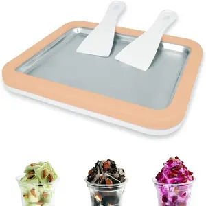 No Pre-Freeze Ice Cream Yoghurt Making Set, Dual Scoop Home Ice Cream Machine, Quick Freeze Mold, Baking Dessert Accessories, Summer Treat Maker