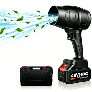 Pure Copper Motor Turbo Jet Blower, Leaf Blower & Violent Turbo Fan, Cordless Handheld Snow Blower, Car Drying After Wash, Air Duster – Ideal for Home Improvement, Garden Care, Holiday Gifts for Men Dad