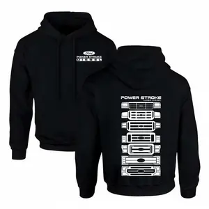 Power Stroke Evolution 2-Sided T-Shirt Car Parts Shirt Car Enthusiast Shirt Men Cotton Tee