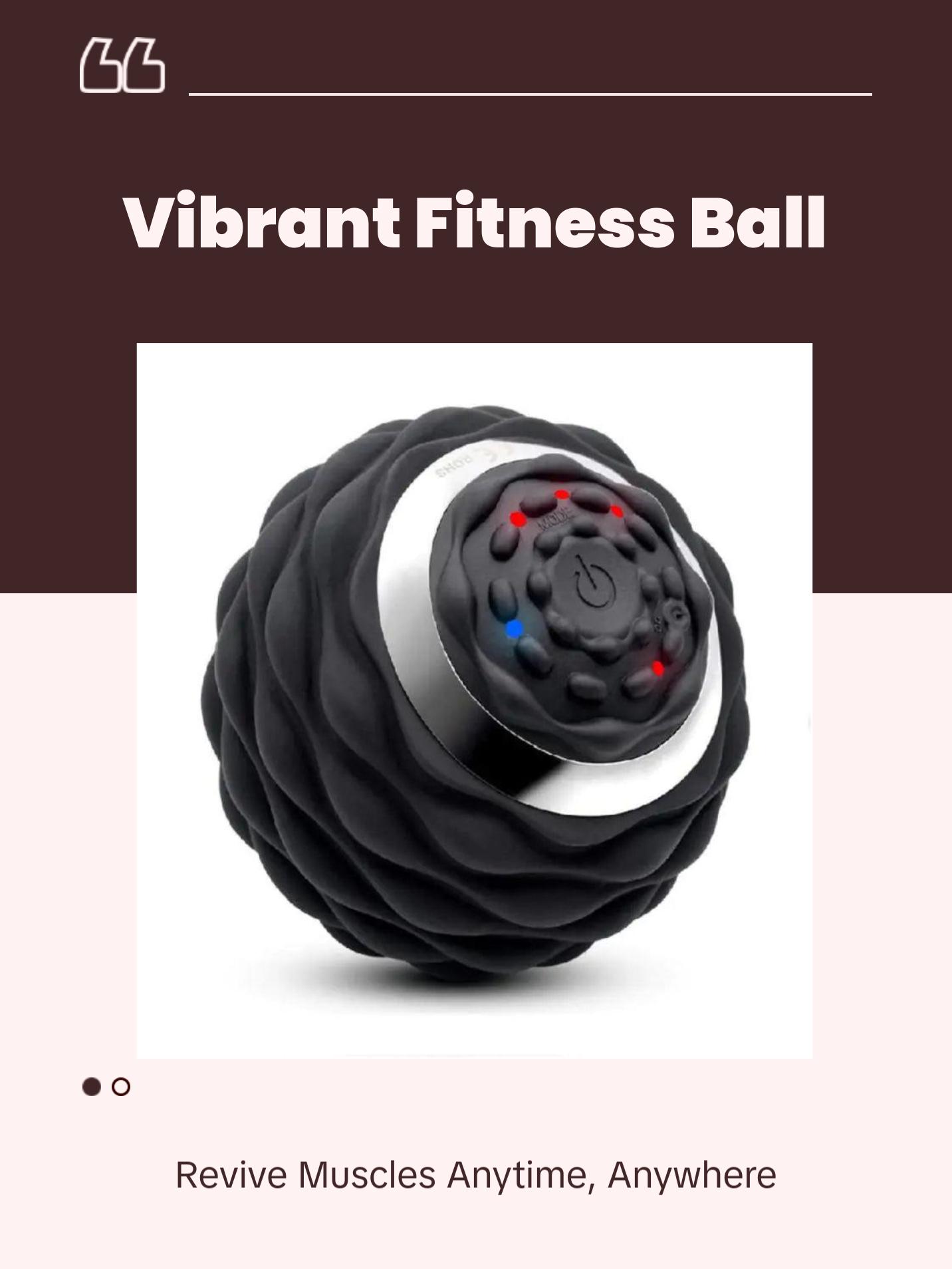 Vibrating Fitness Massage Ball