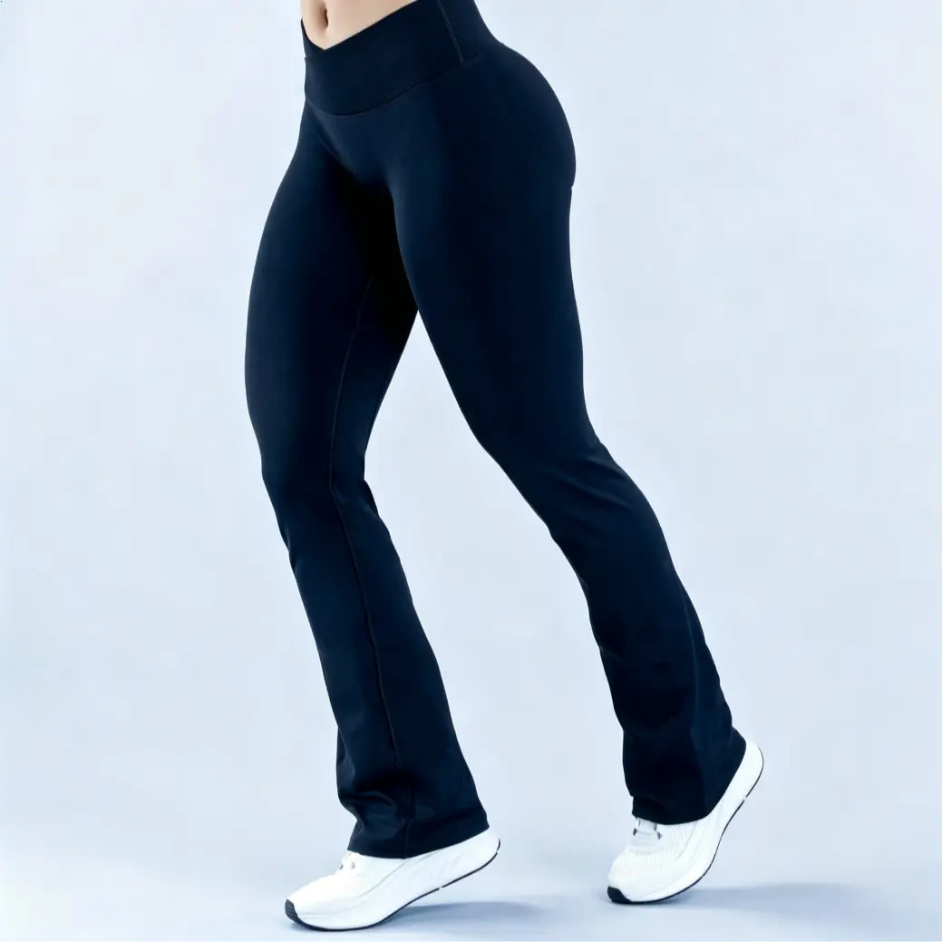 Black Flare Leggings 