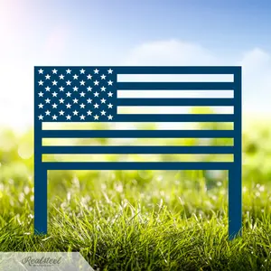 American Flag Stake