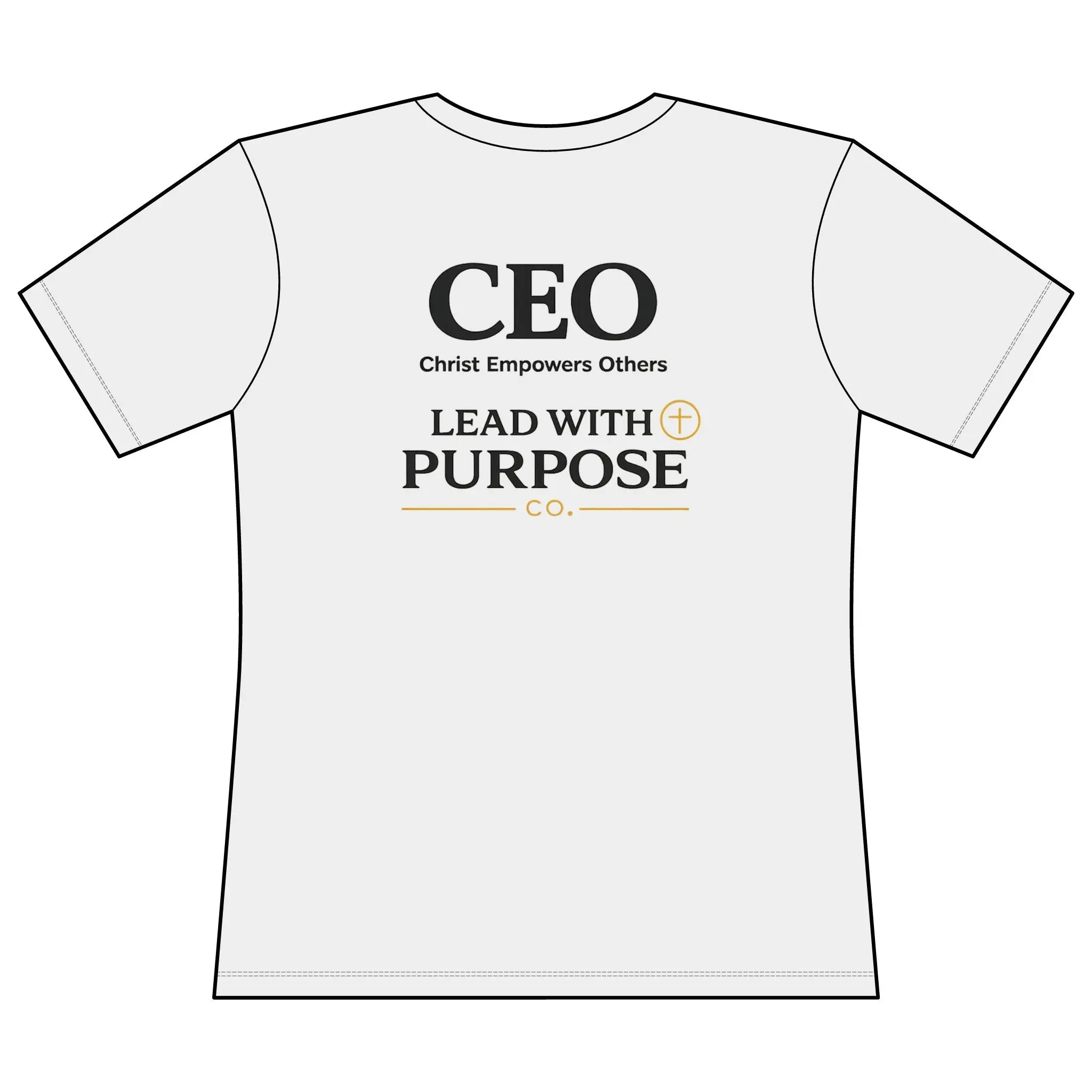 CEO (Christ Empowers Others) Lead With Purpose Women's Performance Tee