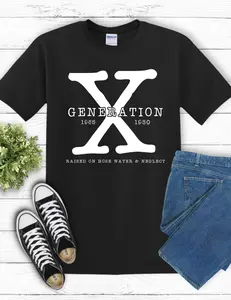 Generation X Black T-shirt