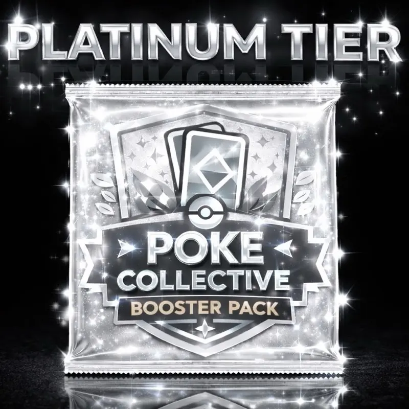 Poke Collective Booster Pack - Brand New Guaranteed Hit - TIER 3 Trading Card Pack