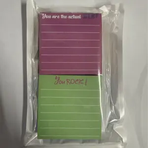 Motivational Sticky Notes Set, 12 Sheets for Teachers & Nurses, Cute Office Supplies, 3x3 Inch Light Color, Inspirational Messages, Inspirational Notepads