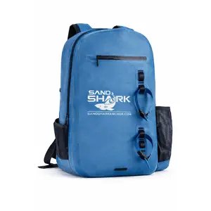 SandShark 25L Waterproof Backpack – IP67 Submersible Backpack with Airtight Zipper, TPU Shell, Laptop Sleeve – Waterproof Dry Bag for Boating, Beach, Swim, Travel & Water Sports