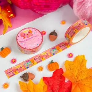 Fall at Bookshop Avenue Washi Tape