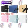 12 x 8 Inches 80 Pages (40 Sheets) Multi-Color Kraft Inner Paper Scrapbook Album with 5 Corner Stickers, Aesthetic Sticker Album, DIY Photo Memory Book, Photo Organizer, Ideal Valentine's Day Gift for Craft Use Scrapbooking Albums #GLOBAL PICKS