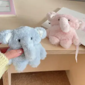 Cute Plush Elephant Earphone Case Headphone Storage for AirPods Pro3, AirPods Pro 2, AirPods 1/2, AirPods 3, AirPods Pro4, Unisex Holiday Gift