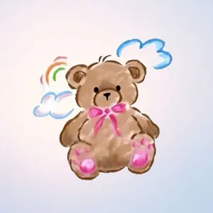 Bear Bear Temporary Tattoo