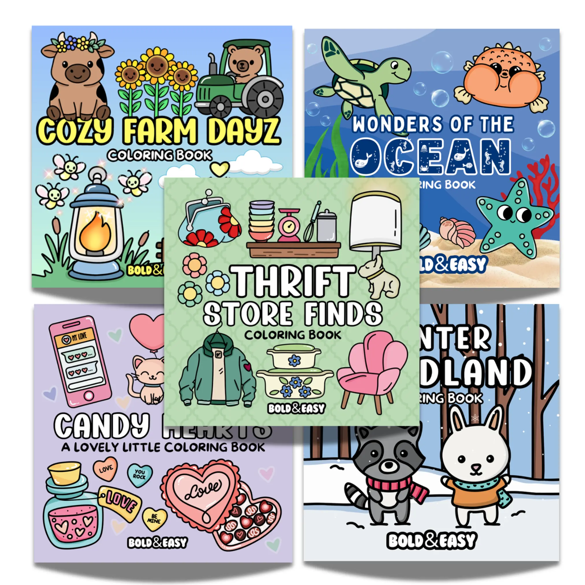 Woodland+CandyHearts+Thrift+FarmDayz+Oceans