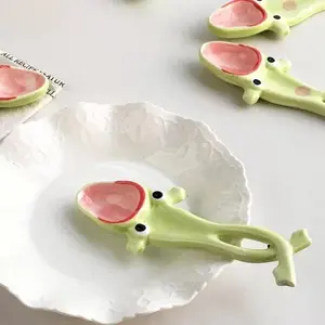 Cute Ceramic Frog Theme Bowl, Multifunctional Home Diningware, Perfect Birthday Gift for Teens and Frog Lovers