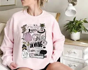 Hold on Wicked Witch Vintage Sweatshirt, Musical Vintage Sweater, Change for Good Casual Sweatshirt Hoodie Comfort Color Tee 442639