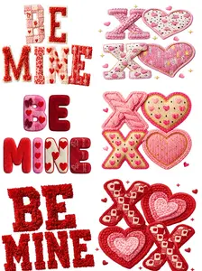 VALENTINE DAY 60 INCH DTF GANG SHEET WITH 12 LARGE PRINTS 22X60
