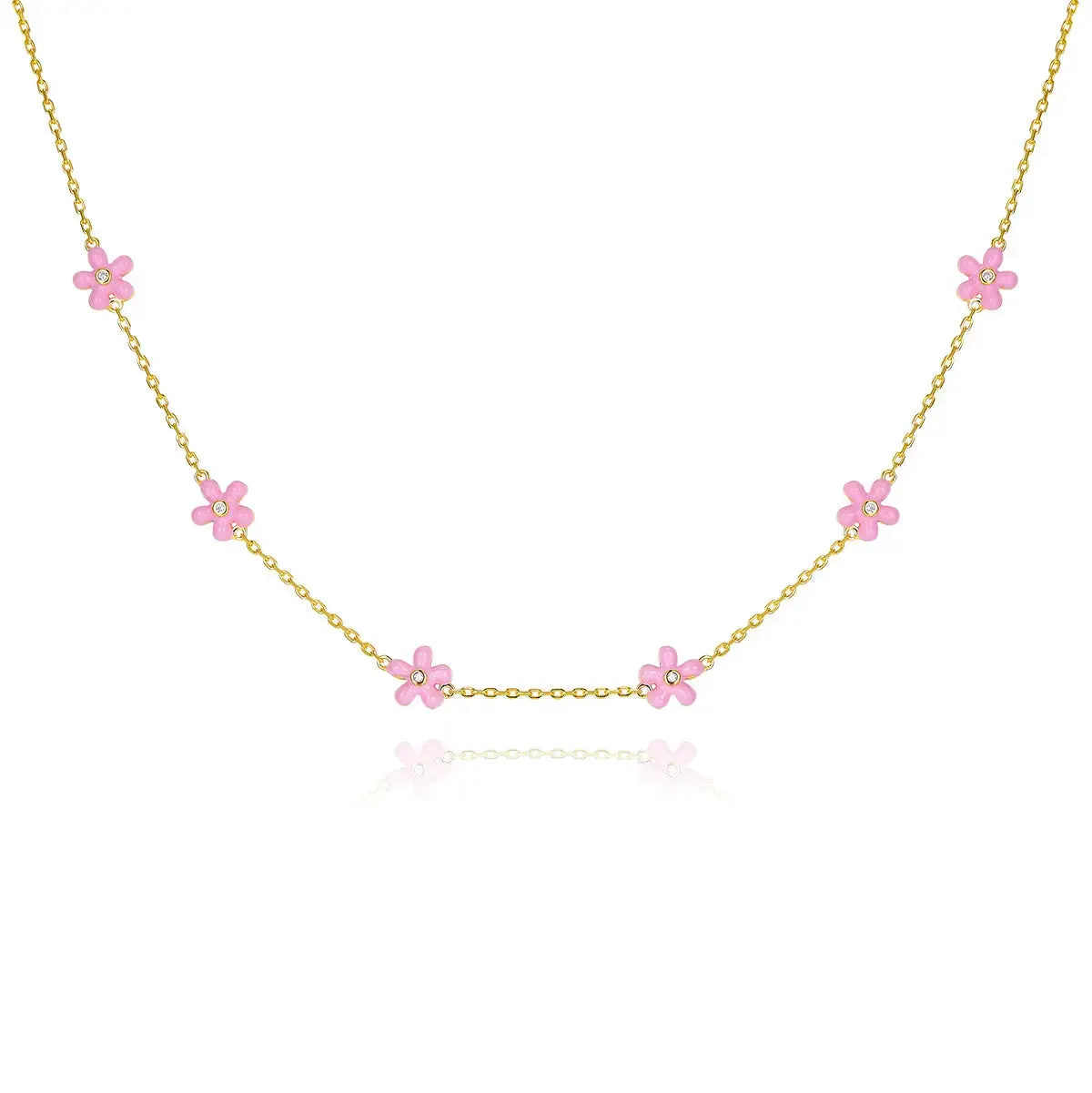 Petit Rosie Pink Necklace