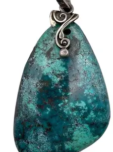 Handmade Turquoise Pendant Necklace - 950 Silver for Healing Vibe fashion engagement
