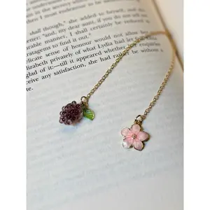 Blackberry Blossom Chain Bookmark