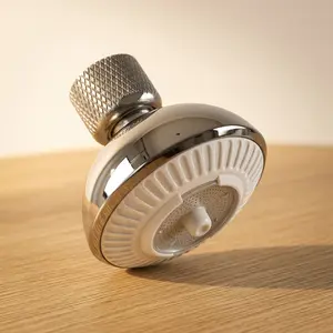 【CleanFlow Studio】Minimalist Faucet Aerator | 360° Pivot & Anti-Clog | Efficient Turbo Water Flow | Effortless Hand Installation | Standard Home Faucet Fit