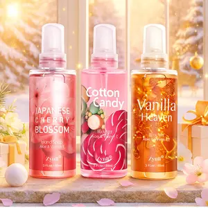 Zynii Women's Body Mist Sweet Floral Scent Berry And Floral Notes Body Fragrance Sprays Fruity, Fresh & Woody Fragrances Moisturizing Formula Long-Lasting Gentle Scent perfume for women Winter & Year-Round Wear Gifted In Love