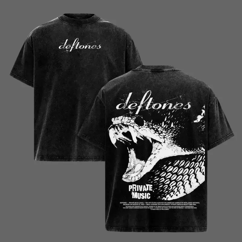 Unisex Vintage Streetwear T-Shirt, Round Neck Heavy Cotton with Double-Sided Print, Male Clothing, Cool Gifts for Guys and Gifts for Him, Mens Gifts