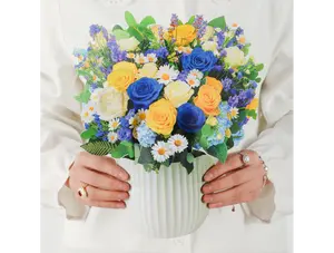 Cerulean Dream Pop-Up Bouquet