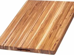 Teakhaus 107 Teak Cutting Board 24 x 18 x 1.5 - Chopping Kitchen Essential