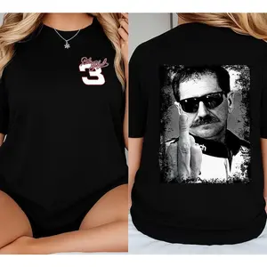 100% Cotton The Eras Tour Dale Middle Finger T- Shirt, Funny Earnhardt Tee, Nascar Racing Shirt Funny Momments Shirt