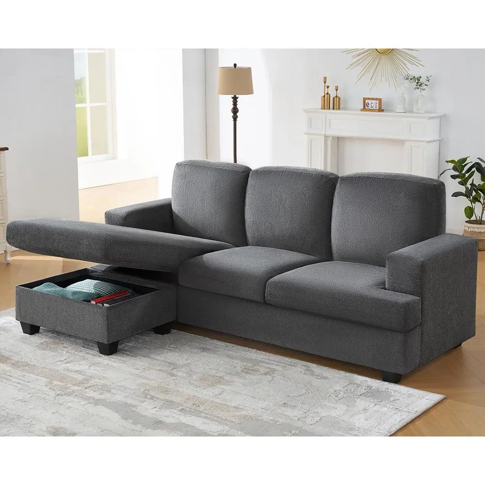 Light Grey-L Shape Couch