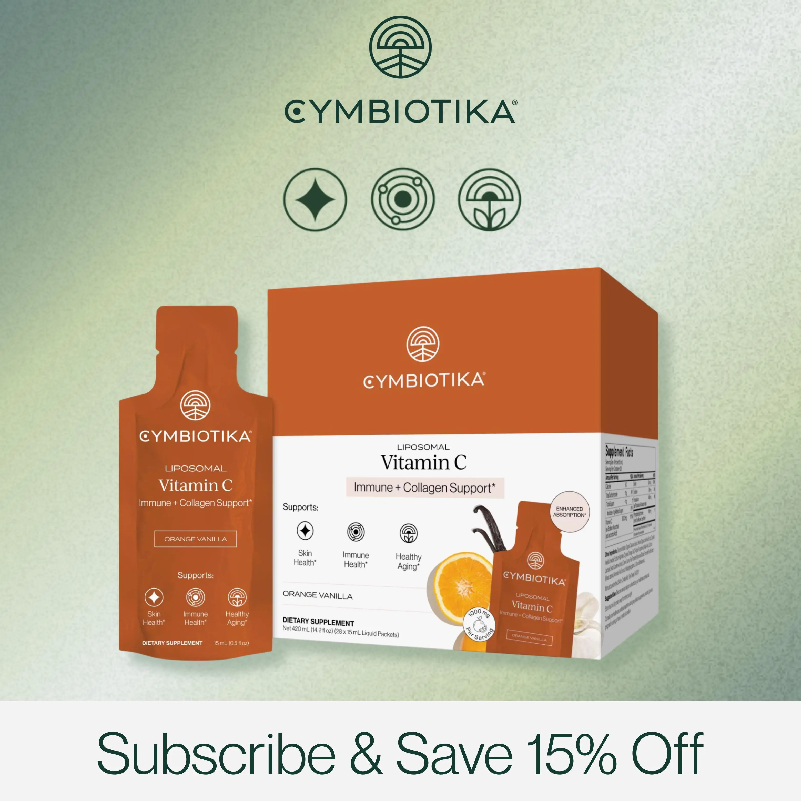 Liposomal Vitamin C | 28 Packets | Immune & Antioxidant Support | Skin & Collagen Health | High-Dose Liposomal Formula