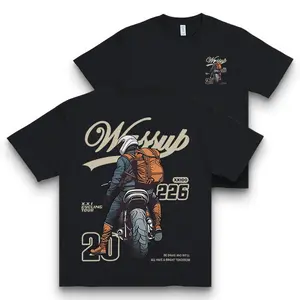 Men's Summer  Graphic T-Shirt - Short Sleeve, Loose Casual Round Neck, Machine Washable, Durable Fabric, Ideal for Summer Outdoor Wear