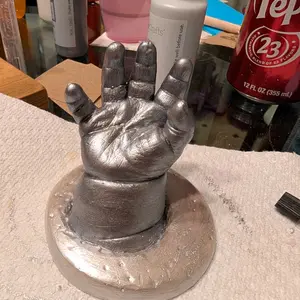 Luna Bean Baby Hands and Feet Casting Kit 4pc – Perfect Gift for New Parents, Baby Showers, Nursery Décor and Maternity