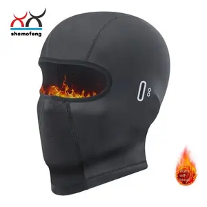 Shamofeng  Motorcycle Balaclava with Glasses Holes Motorbike Riding Cycling Face Mask windproof face mask Outdoor Sports