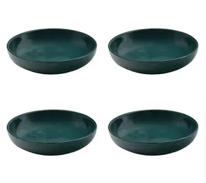 Temp-tations Woodland Set of (4) 32-oz Shallow Pasta Bowls