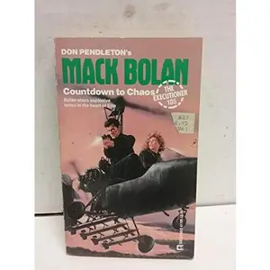 USED-Countdown To Chaos: Mack Bolan (the Executioner 105) by Don Pendleton (Paperback)