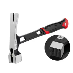 Multi-Functional Claw Hammer, Portable Woodworking Nail Puller, Insulated Shock-Absorbing Handle, Ergonomic Grip, Carbon Steel Tool