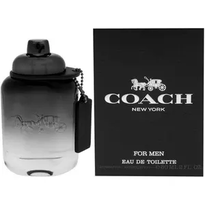 Coach Men's Citrus Pear Fragrance, COACH NEW YORK Eau de Toilette (EDT) with Masculine Aroma, 2oz Bottle, New In Box