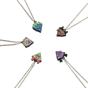 Pizza Magnetic Pendant Necklace