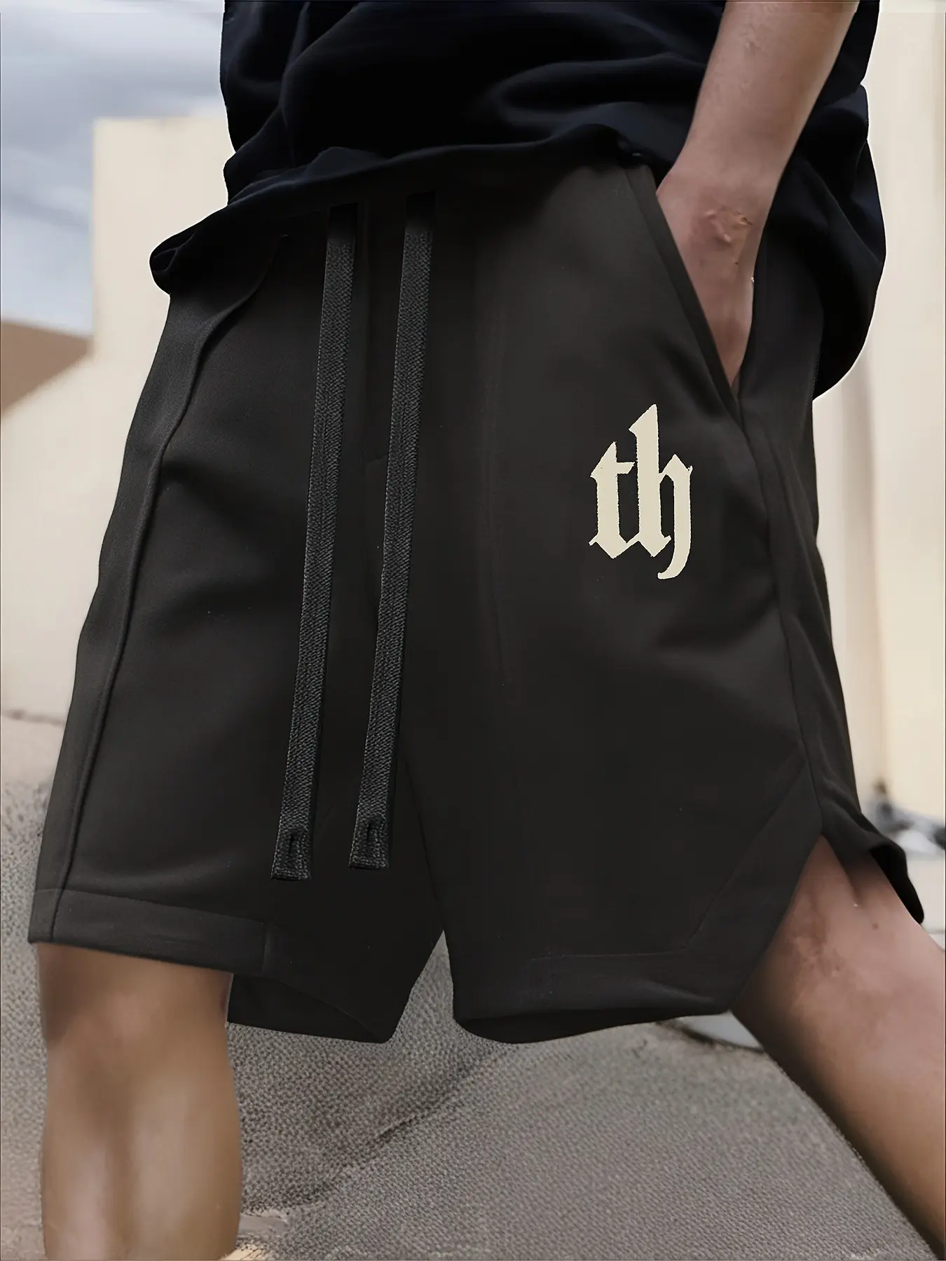Men's Suede Velvet Shorts, Foam Print Design, Lightweight Breathable Summer Wear, Summer Style Shorts, Daily Casual Clothing, Comfortable and Stylish