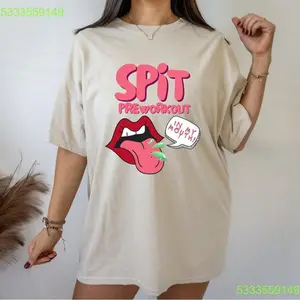 Spit Pre-Workout Gym Pump Cover T-Shirt, Cute Rat Shirt, Perfect Gym Gift! Tshirt