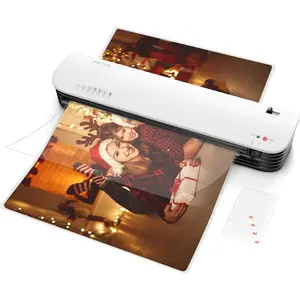 VEVOR Laminator Machine, A3 Thermal Laminator, 2-3 Min Quick Warm, 11 FPM Speed, 3-5 Mil Thickness, WhiteVEVOR Super Brand Day