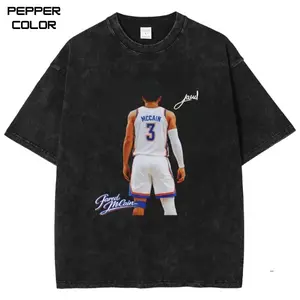 Jared McCain OKC Graphic Tee, 90s Retro Basketball shirt, Game Day Shirt, Unisex Streetwear Tee, cotton crewneck shirt, Trending, All Size, Gift Basketball fans