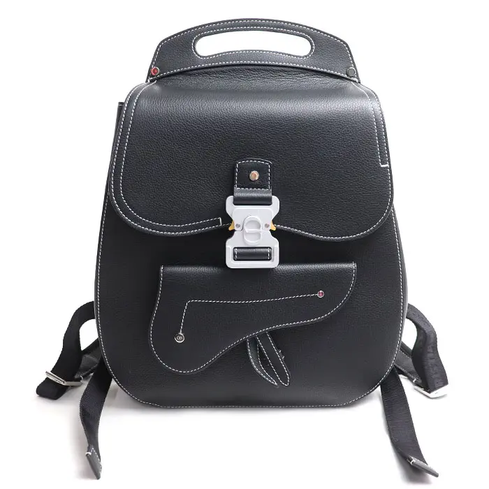 Pre-owned Dior Calfskin Tote Bags Gallop Saddle Backpack
