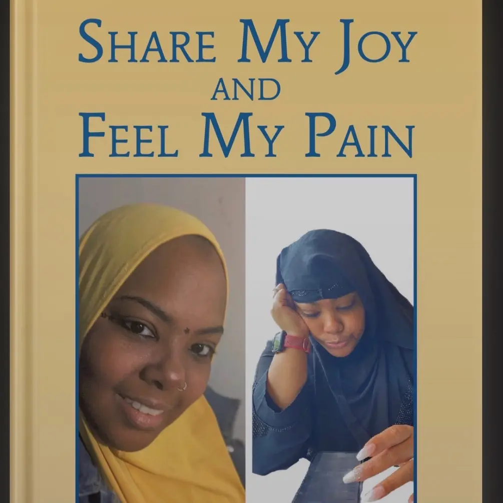LaCoya Coleman Share My Joy and Feel My Pain Soft Cover Poetry Book with Engaging Poems for a Heartfelt Reading Experience
