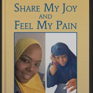 LaCoya Coleman Share My Joy and Feel My Pain Soft Cover Poetry Book with Engaging Poems for a Heartfelt Reading Experience