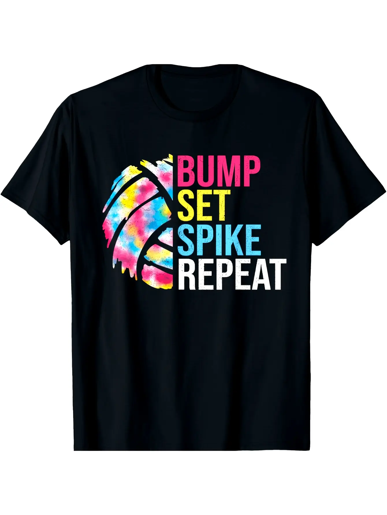 Volleyball T-Shirt for Girls, Teens, And Women Fea unisex soft cotton short sleeve t shirt, vintage graphic casual tee for men women teens, perfect birthday holiday gift for camping travel gym daily street  wear