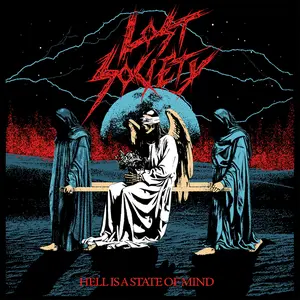 The Lost Society - Hell Is A State Of Mind  [VINYL RECORD - LP] Clear Vinyl, Red